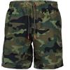 Sundek Uomo Costume M505Bdp0153 Camou Swim Tru Elastic Waist 16'' 79853 Col. Deep Forest 11 S/Camouflage