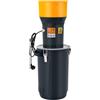 Deurqund Macina per cereali elettrico, 1000 W, professionale, con 5 setacci (2 - 8 mm) e tamburo da 25 l, per cereali, mais, spezie, ideale per alimenti per animali domestici e per la casa