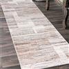Mazovia Tappeto - Passatappeti Moderni - Pelo Corto, Morbido - Per Ingresso, Ingresso Camera, Da Letto, Cucina, Corridoio - Motivo Astratto - Collezione Portland - Beige - 70 x 200 cm