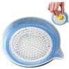 Generic Grattugia in ceramica fatta a mano con finitura sfumata, utensile da cucina | Ginger Cheese Plate Grattugia - per cioccolato, limone, frutta, verdura, casa, uso quotidiano