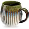 TELANKS Tazza da caffè in ceramica da 500 ml, grande tazza da tè con manico