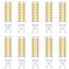 ZFQ Lampadine LED G9 9W, 900LM Equivalente 90W Alogena, Bianco Freddo 6500K, 220-240V, Non Dimmerabile, Risparmio energetico, Angolo Di Fascio Di 360 °, 10 Pezzi