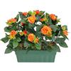 Flair Flower Arbusto di rose selvatiche artificiali in scatola, 30 cm, decorazione per matrimoni, fiori di seta