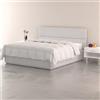 Italian Bed Linen PIUMINO Bianco 100% Cotone, Invernale, Matrimoniale 240x200 cm