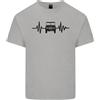 Gildan T-Shirt Leggera In Cotone Da Uomo 4X4 Heart Beat Pulse Off Road