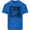 Gildan Paracadutismo Codice a Barre Skydive Caduta Libera Uomo Cotone Leggero T-Shirt