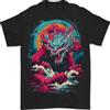 Gildan T-Shirt Fantasy Fuoco Drago 6 Uomo 100% Cotone