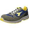 Utility Diadora, Scarpe Antinfortunistiche Unisex, RUN TEXTILE LOW S1P SRC, colore CASTLE ROCK/INSIGNIA BLUE, taglia 44