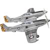 Kfwfuaee Set di montaggio di aeromobili 4D 1/48 per gli appassionati di modelli F-82 Twin Fighter Jets Craft Project per adulti di assemblaggio di aerei