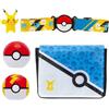 Pokémon - Set di bandoliere Pikachu Clip 'N' Go, 5,1 cm, Pikachu Battle Figure con Poke Ball e Fast Ball, più cintura a tema e bandoliera
