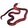 NQEUEPN Serpente Stampato in 3D, Cobra Stampato in 3D in PLA Nero Rosso Animali Stampati in 3D Giocattolo Serpente Flessibile per Adulti Casa Ufficio Scrivania Decorazione