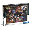 Clementoni - 39668 - Puzzle League Of Legends - 1000 pezzi - Made in Italy, puzzle adulti 1000 pezzi, puzzle fantasy, puzzle videogiochi, divertimento per adulti, Multicolore