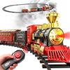 Hot Bee Telecomando Trenino Albero di Natale, Elettrico per Bambini, Natalizio, Giocattolo, Pista, Elettrico Natalizio
