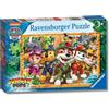 Ravensburger - Puzzles Paw Patrol Jungle Pups | Puzzle 3 Anni In Su | Puzzle Bambini 3 Anni In Su 35 Pezzi | 26 X 18 Cm Puzzles Per Bambini | Regalo Bimba 3 Anni Femmina E Uomo