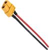 Generico Connettore Batteria R/C - Cavo di Prolunga con XT60 Femmina-Maschio | Adattatore di Maschio e Femmina con e Portatili per Pannelli Autocaravana Drone e Batteria RC