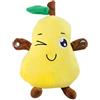 Generico Peluche Musicale Interattivo, Simpatico Giocattolo Sensoriale Musicale Con Frutta Per Bambini, Bambola Di Peluche Interattiva Attivata Al Tocco Con Suoni, Bambola Morbida Educativa Divertente