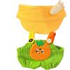 Piashow Abbigliamento di peluche compatibile con Labubu da 17 cm, accessorio per abbigliamento Labubu, maglioni, salopette, abbigliamento fai da te, regali per ragazzi e ragazze (verde, 17 cm - B)