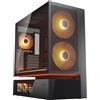 COUGAR CFV235 Midi Tower Vision ARGB Mesh Nero Case in Vetro Acciaio