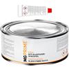 MG PRIME 1 kg Auto autovettura Stucco in Fibra di Vetro Stucco in Poliestere Stucco di riempimento Stucco fine e indurente 2K