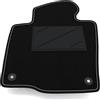 Somer Car Tappetino Auto SOLO LATO GUIDA 1pz compatibile con Volkswagen Passat B7 2010-2014 | 1 tappeto su misura in moquette