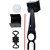 Generico Utensile Per La Lubrificazione Della Catena Del Moto | Oliatore Di Precisione,Strumento Lubrificante Catena Motociclo Antispruzzo | Per Pulizia E Manutenzione Di Bici E Parti Meccaniche