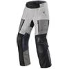 REV'IT! Revit Sand 5 H2O impermeabile Moto Tessile Pantaloni, argento/nero, XL