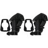 ECSiNG - 1 coppia di ugelli per parabrezza 55157319AA 4806312AA Compatibile con Jeep Liberty Compatibile con Dodge Nitro
