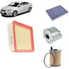 OP Kit tagliando 4 filtri per Ford Mondeo IV 1.6 TDCi gasolio 2007-2014