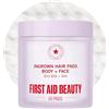 First Aid Beauty Cuscinetti incarniti con BHA e AHA - Trattamento quotidiano - Allevia le ustioni da rasoio, previene i peli incarniti e lenisce le irritazioni - 60 tamponi