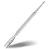Jack Shaver Spingi cuticole e pulitore per unghie a cucchiaio, in acciaio inox di grado professionale, per manicure e pedicure, strumento durevole per unghie di mani e piedi (argento) (14)