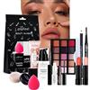 RoseFlower Professional Makeup Kit, Set Make Up, Include Palette di Ombretti, Mascara, Primo, Crema per le Mani, Rossetti e Polveri Viso dai diversi Finish e Colori, Set Regalo Donna Make Up#B