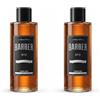 BARBER MARMARA No.3 Eau de Cologne Spruzzo uomo 500ml in Flacone di vetro Dopo rasatura Uomini Rasatura Acqua Rasatura Acqua Uomo (Confezione da 2)