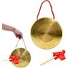 Tyatiyzn Gong opera rame, Gong con mazze, martello rotondo, per orchestra, opera da chiesa, piatti fatti a mano con corda di cotone, ottone spessorato.