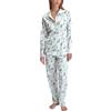 CALIDA Swiss Resort Set di Pigiama, Cascade Blue, 44-46 Donna