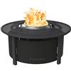 Solo Stove Tavolo Surround per braciere, piccolo | Rialzo per bracieri a legna Ranger e Bonfire, acciaio verniciato a polvere/Tessuto per esterni resistente ai raggi UV, dimensioni (hxd): 51 x 107 cm