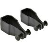 Legamaster 7-208100 - Ganci di carta per lavagna a fogli mobili, 2 pezzi, colore: Nero