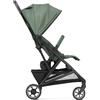 Deryan Easy2, Passeggino 0+ mesi-22 kg, Passeggino leggero con chiusura intelligente e compatta, Cappottina estensibile con trattamento antipioggia UV50+, regolabile, Poggiagambe, Verde
