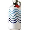 Frantoio Galantino Orcio in Ceramica artigianale decorata a mano Onde con olio Extra Vergine di Oliva Galantino 500 ml