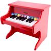 New Classic Toys Woet® Pianoforte Giocattolo Bianco in Legno per Bambini, Strumento Musicale con 18 Tasti, Libretto Musicale a Colori, Carta Scala, Piano per Principianti, Gioco Educativo, A Partire da 3 Anni