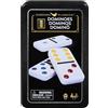 Spin Master Games, Cardinal Classics, Set Domino Doppio Sei, Giochi da Tavolo Classici, da 2 Giocatori in Su, per Adulti e Bambini, 5+ Anni