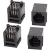 Aexit Connettore 4Pcs Orizzontale 6P6C RJ11 PCB Jack Connettore di rete ID: 179708