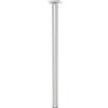WAGNER 12183701 - Gamba telescopica, diametro 30 x 600-900 mm, piastra di avvitamento 60 x 60 mm, allungabile, in acciaio industriale verniciato a polvere, grigio chiaro