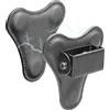 Alrens Body Camera Supporto Magnetico Outdoor Camera Harness Universale Ventosa Magnetica Clip Posteriore Contiene Magneti Adatto per Tutti I Modelli Body Cam, Telecamere Corpo Polizia Supporto