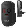 Hishell - Rilevatori di gas, allarme per gas naturale con spina, rilevatore portatile di gas combustibili e GPL con allarme acustico e visivo per metano, propano, butano in cucina, casa, camper