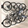 Housolution Supporto da Girevole per Biciclette, Gancio da Parete per Portabici Verticale, Ganci per il Garage, Supporti da Parete per Mountain Bike, Fino a 66 Libbre, Facile da Installare (4 Pezzi)