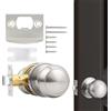 Tanxemery Serrature per porta di casa | Maniglia silenziosa con serratura - Sistema di chiusura senza chiave con piastra a vite per interni ed esterni, scuola, casa, sicurezza, hotel, camera da letto