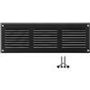 LIRAST 300x100mm Griglie D'Aerazione/Ventilazione in Metallo Antracite - Griglia D'aria con Rete Anti Insetti