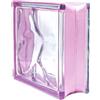 erfe Vetromattone Linea Metal Glass | Dimensione: cm 19x19x8 | Unità di vendita: una scatola da 6 pezzi (Ametista)