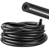 VAGCARS 3 M Tubo in Silicone Vuoto,Tubo flessibile a pressione,Diametro Interno 4 mm Esterno 9 mm,Tubos Carburante Resistente,per Aria Pompa Indicatore Turbo Vuoto,Motore o Automobile (4mm ID-9mm OD)