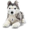 Steiff GmbH Steiff Bernie Husky 33 grigio/bianco sdraiato 067891
